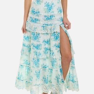 LoveShackFancy Ariah Maxi Skirt - L